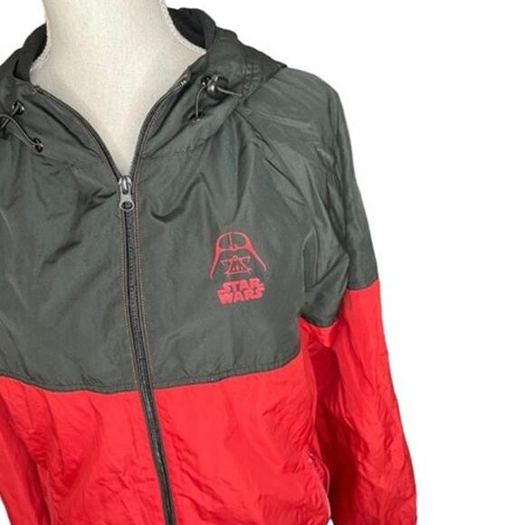 Disney parks star wars Darth Vader windbreaker jacket Disneyland Mickey mouse - Picture 2 of 6